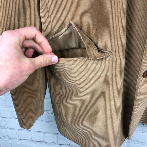 Pioneer Wear Vintage Corduroy Western Blazer Sz 44L - Picture 5 of 12